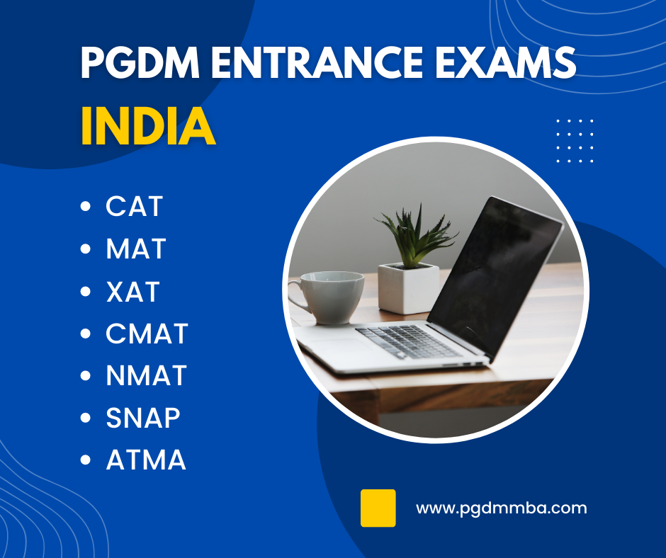 PGDM Entrance Exams in India